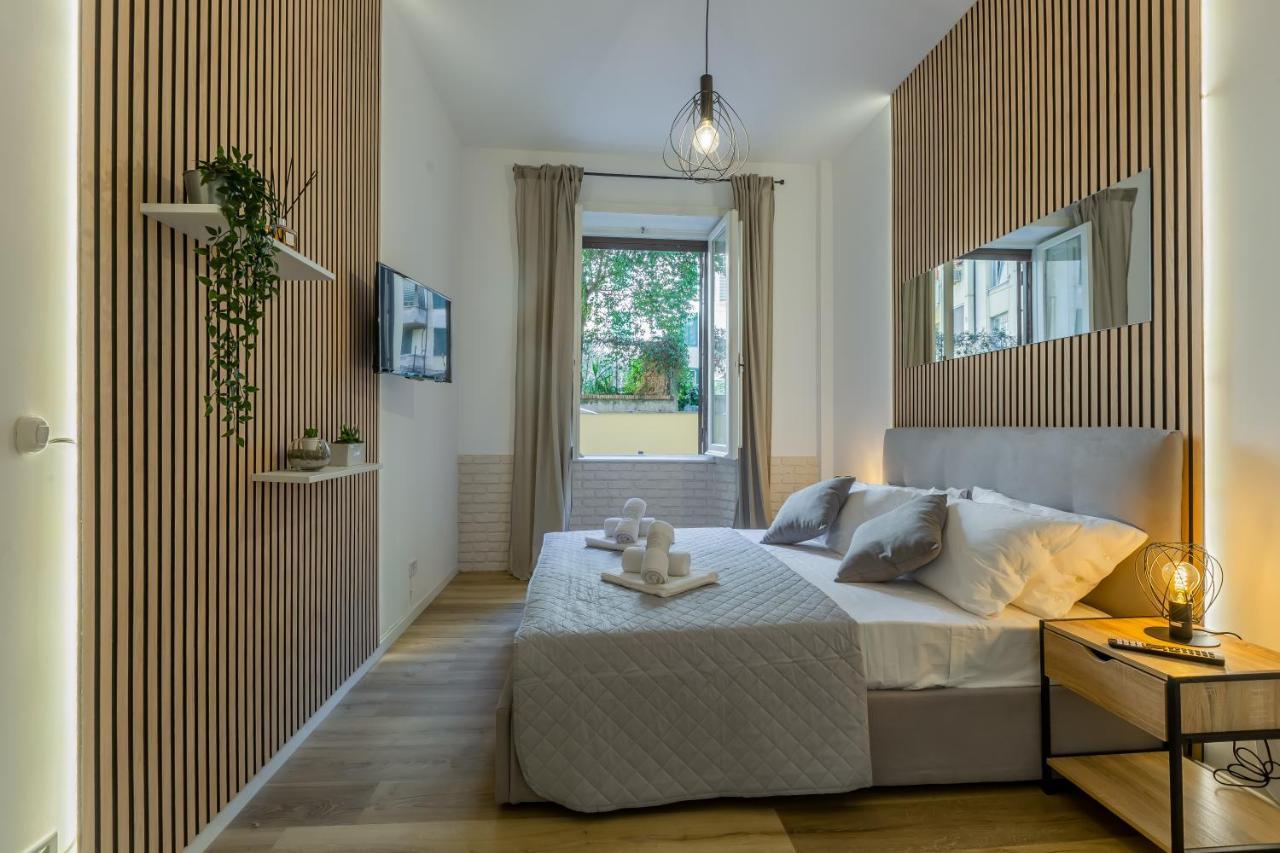 Imperium House - Appartamento Con Giardino Privato, 3 Minuti Da Metro Piazza Bologna, A-C, Rome Exterior photo